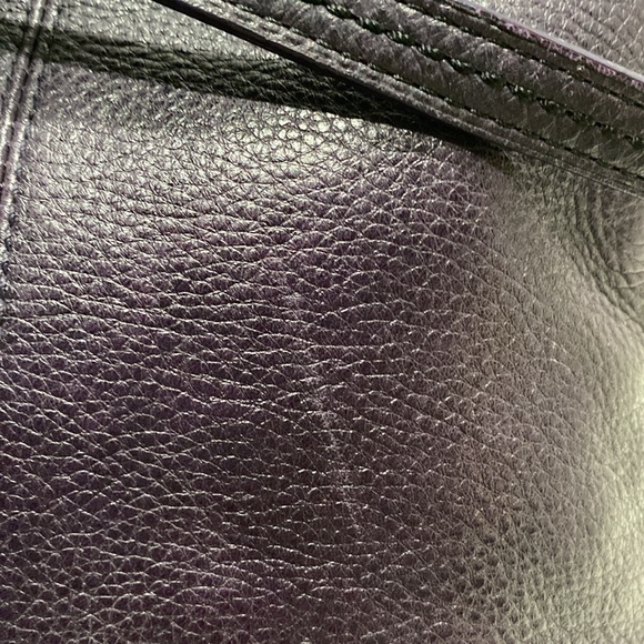 COACH (#43112) “Brooke” Purple Leather Crossbody Bag - Picture 7 of 14